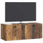 Væghængt TV-skab Gammelt træ 78,5 x 31 x 30 cm Konstrueret træ