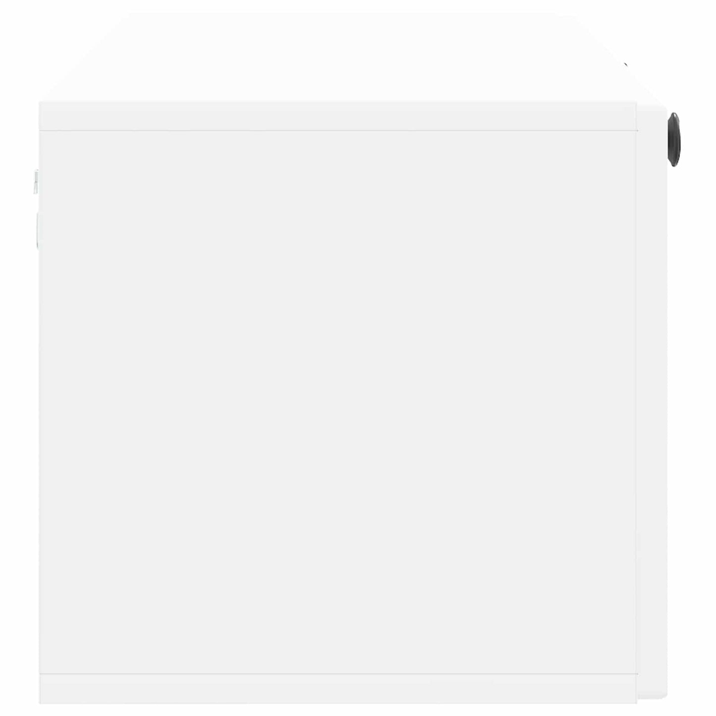 Væghængt TV-skab Hvid 98 x 31 x 30 cm Konstrueret træ