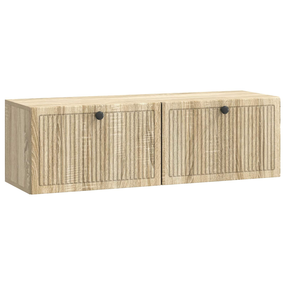 Væghængt TV-skab Sonoma-eg 98 x 31 x 30 cm Konstrueret træ