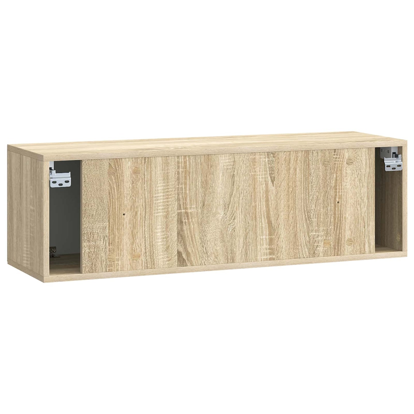 Væghængt TV-skab Sonoma-eg 98 x 31 x 30 cm Konstrueret træ