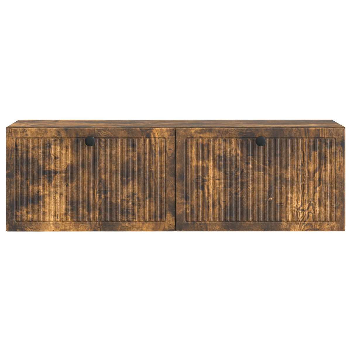 Væghængt TV-skab Røget eg 98 x 31 x 30 cm Konstrueret træ