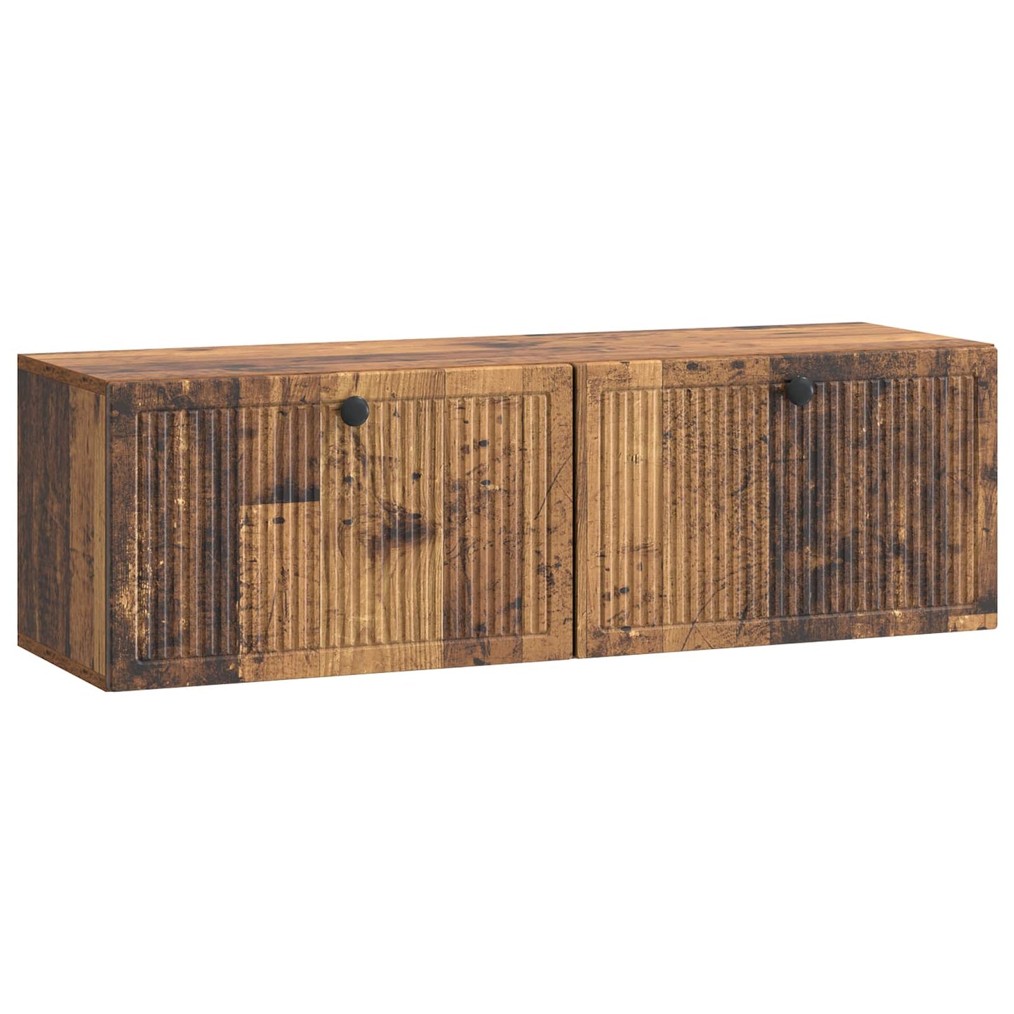 Væghængt TV-skab Gammelt træ 98 x 31 x 30 cm Konstrueret træ