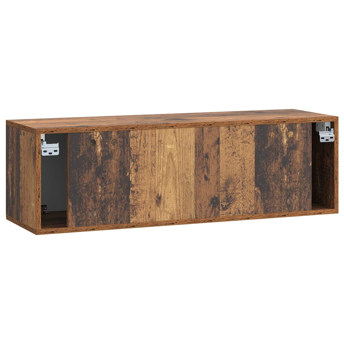 Væghængt TV-skab Gammelt træ 98 x 31 x 30 cm Konstrueret træ