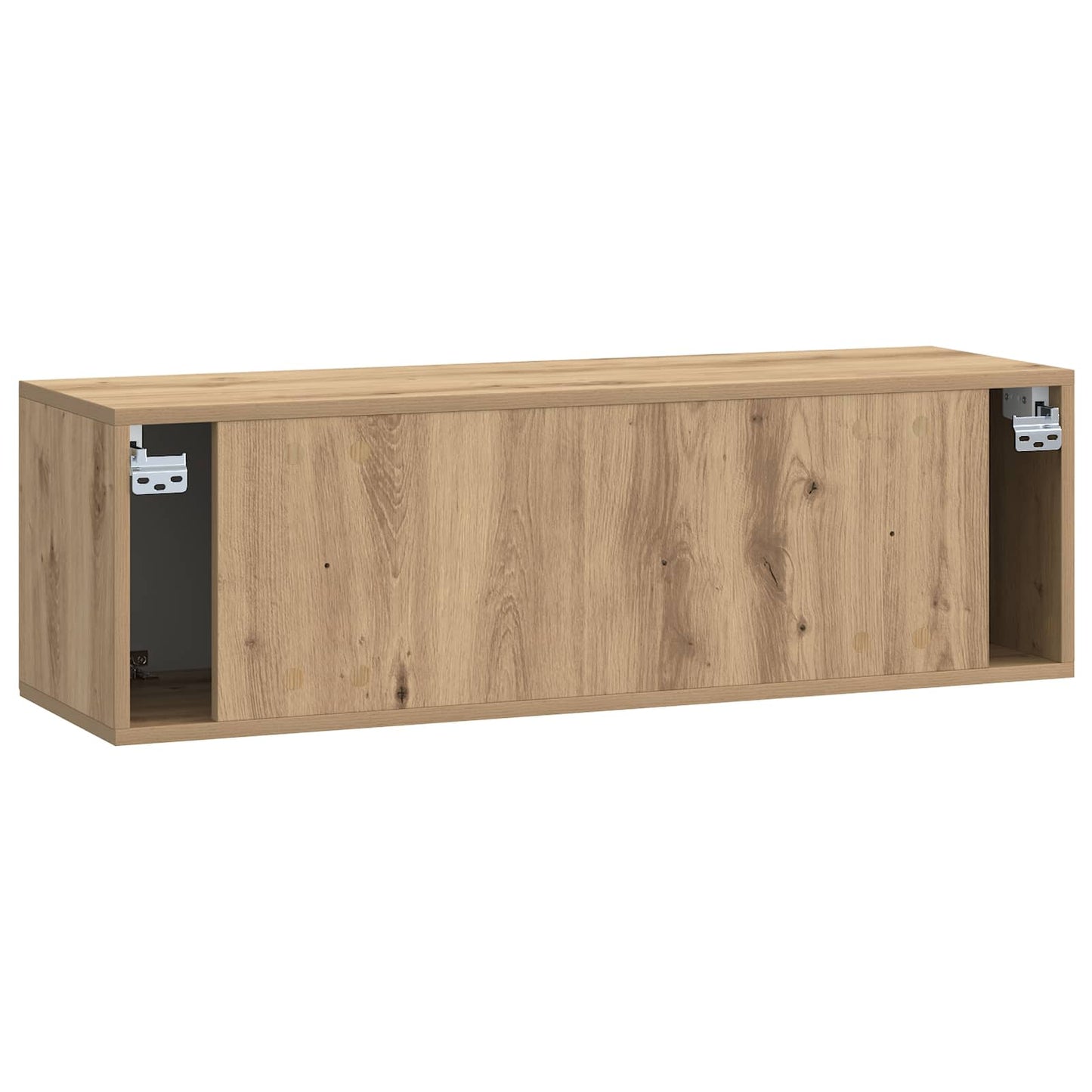 Væghængt TV-skab 98 x 31 x 30 cm Artisan-eg Konstrueret træ