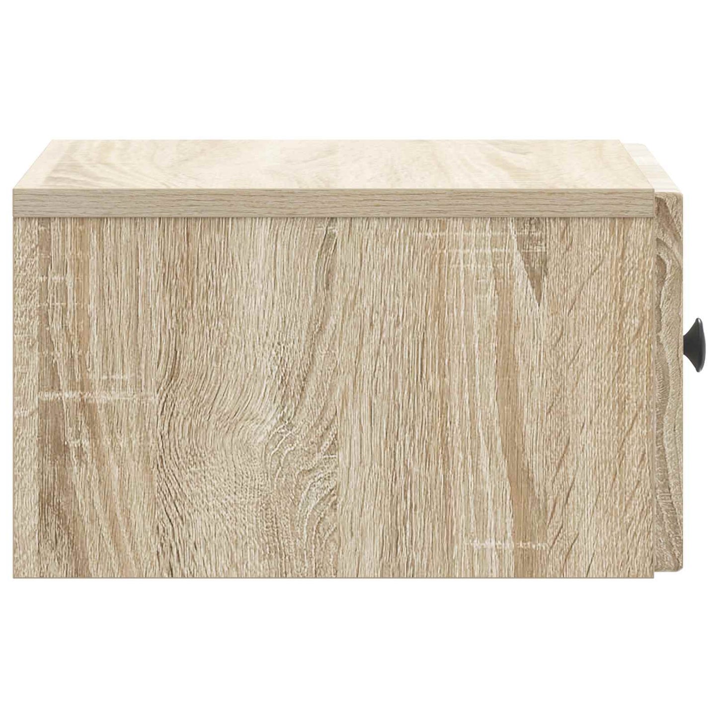 Væghængt Natbord Sonoma-eg 33 x 34,5 x 20 cm Konstrueret træ