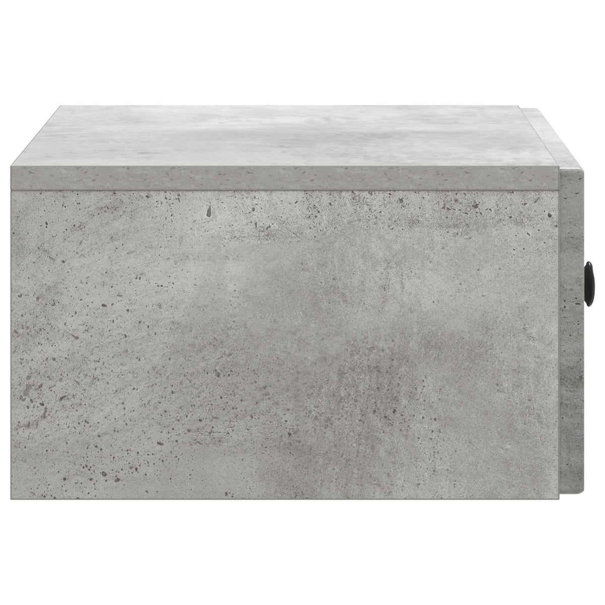 Væghængt Natbord Betongrå 49 x 34,5 x 20 cm Konstrueret træ