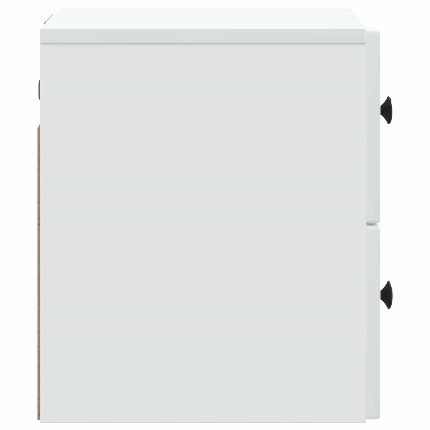 Væghængt Natbord Hvid 33 x 34,5 x 40 cm Konstrueret træ