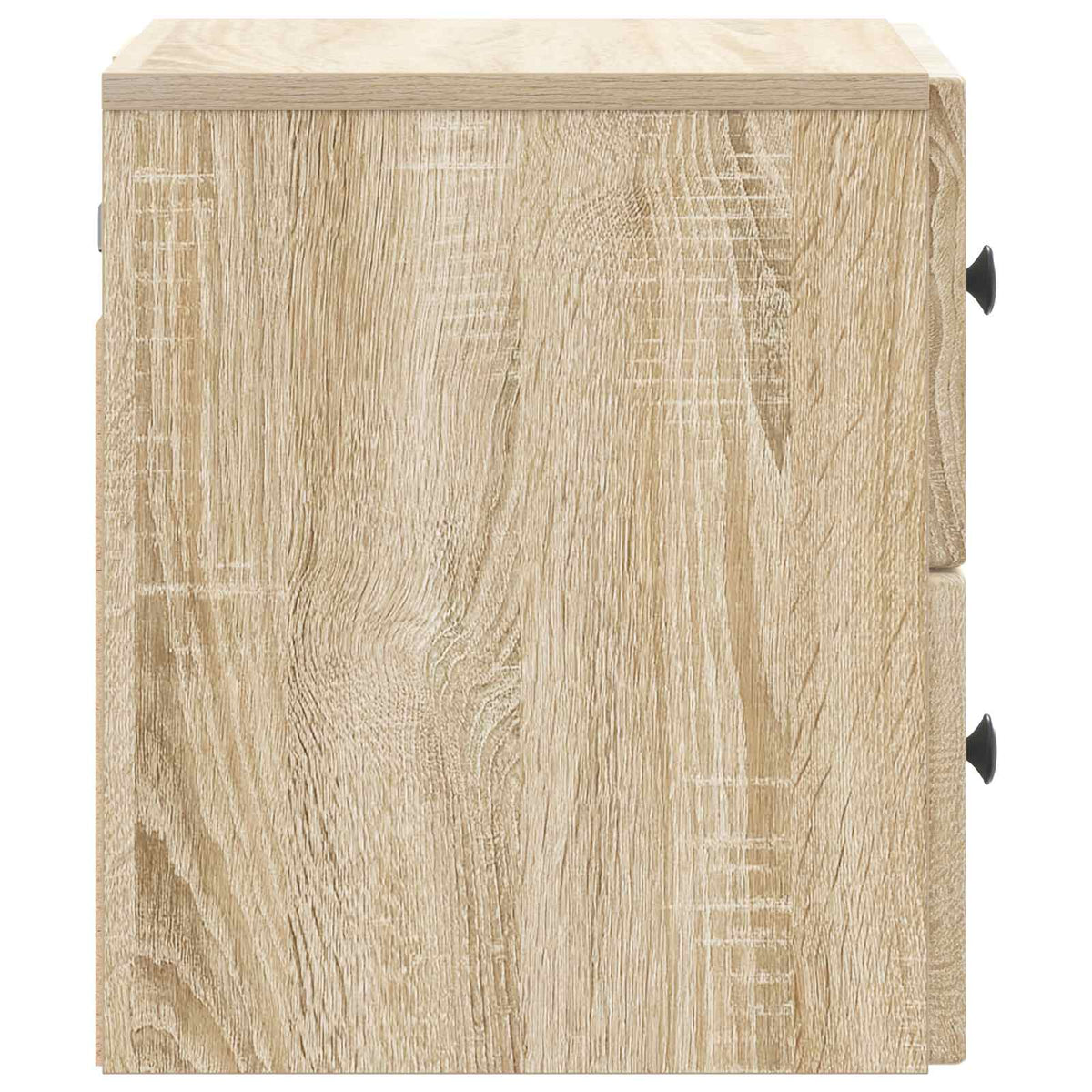 Væghængt Natbord Sonoma-eg 33 x 34,5 x 40 cm Konstrueret træ