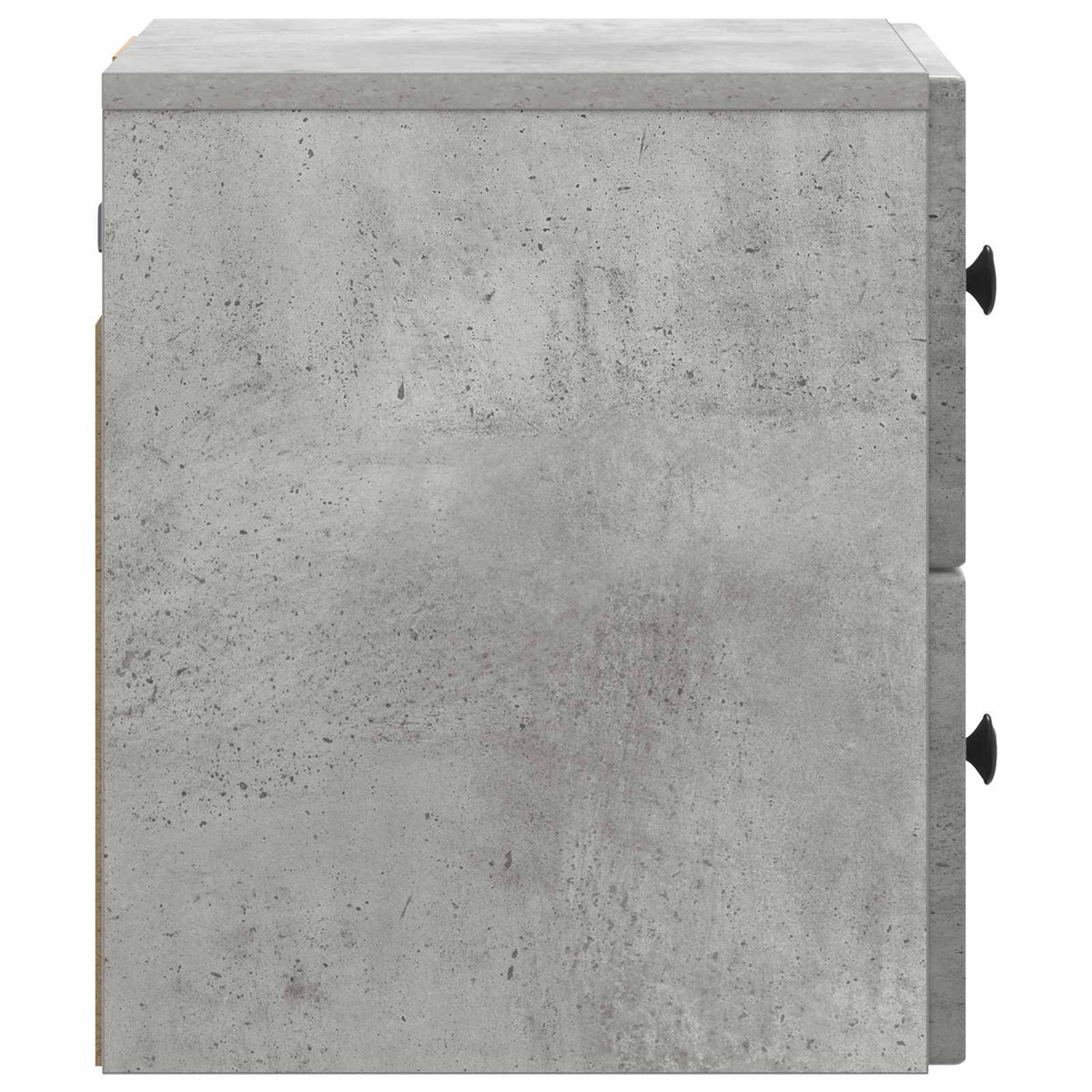 Væghængt Natbord Betongrå 33 x 34,5 x 40 cm Konstrueret træ