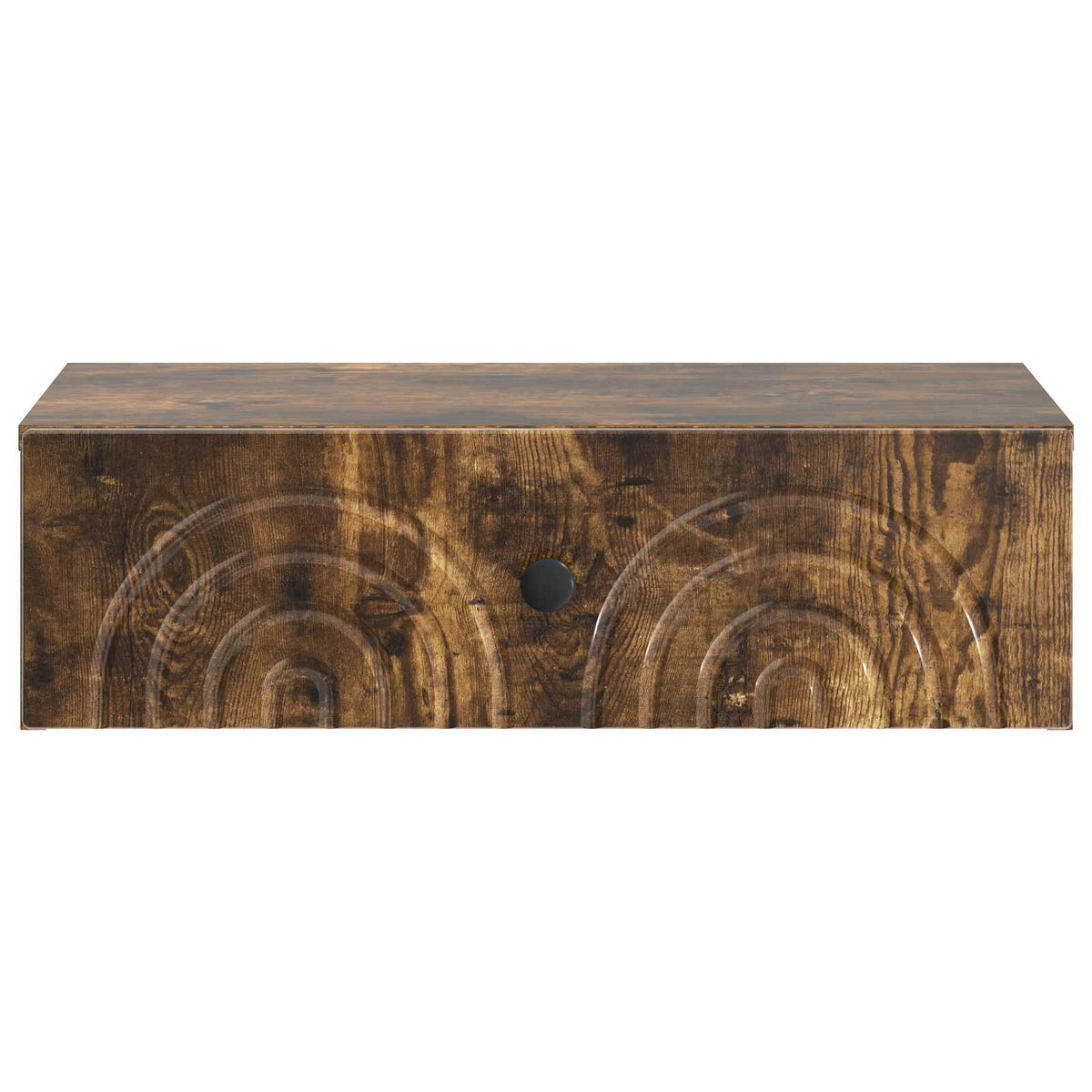 Væghængt Sideskab 59 x 34,5 x 17 cm Konstrueret træ Røget eg