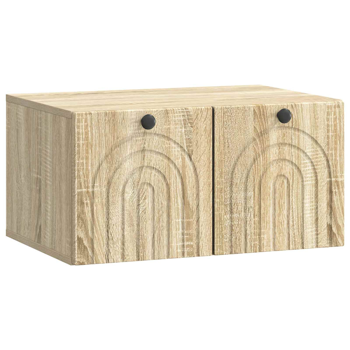 Væghængt TV-skab Sonoma-eg 59,5 x 41 x 30 cm Konstrueret træ