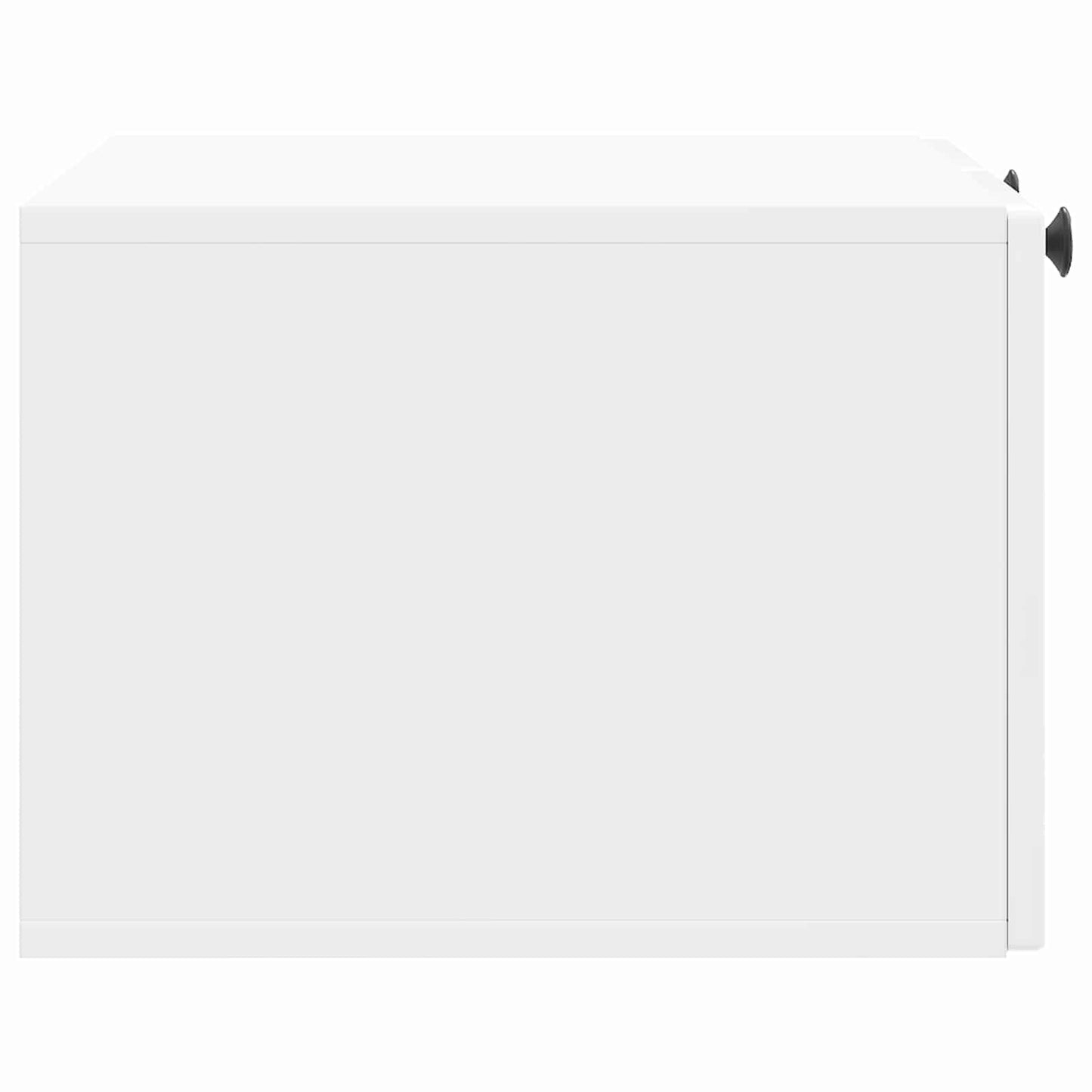 Væghængt TV-skab Vægmonteret Hvid højglans 59,5 x 41 x 30 cm
