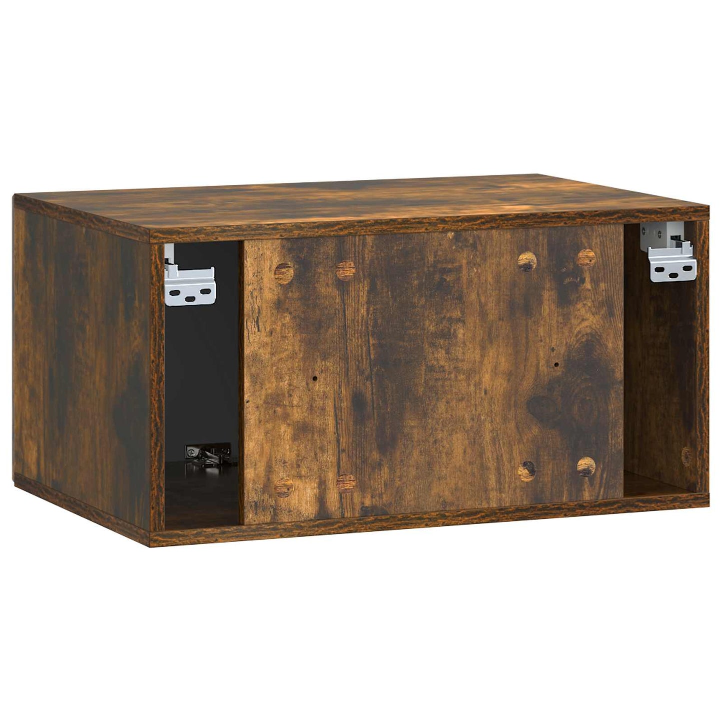 Væghængt TV-skab Røget eg 59,5 x 41 x 30 cm Konstrueret træ