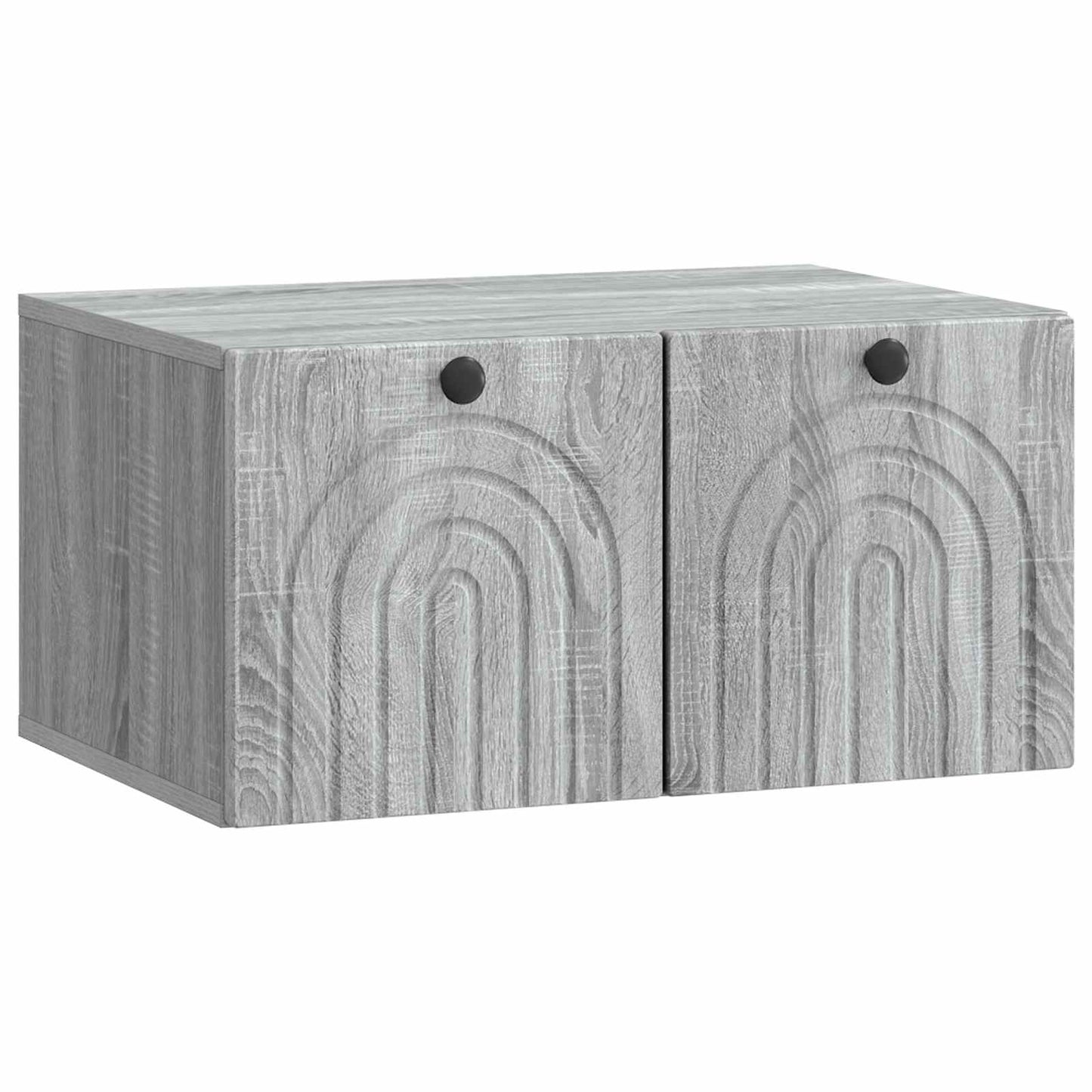 Væghængt TV-skab Vægmonteret Grå sonoma-eg 59,5 x 41 x 30 cm