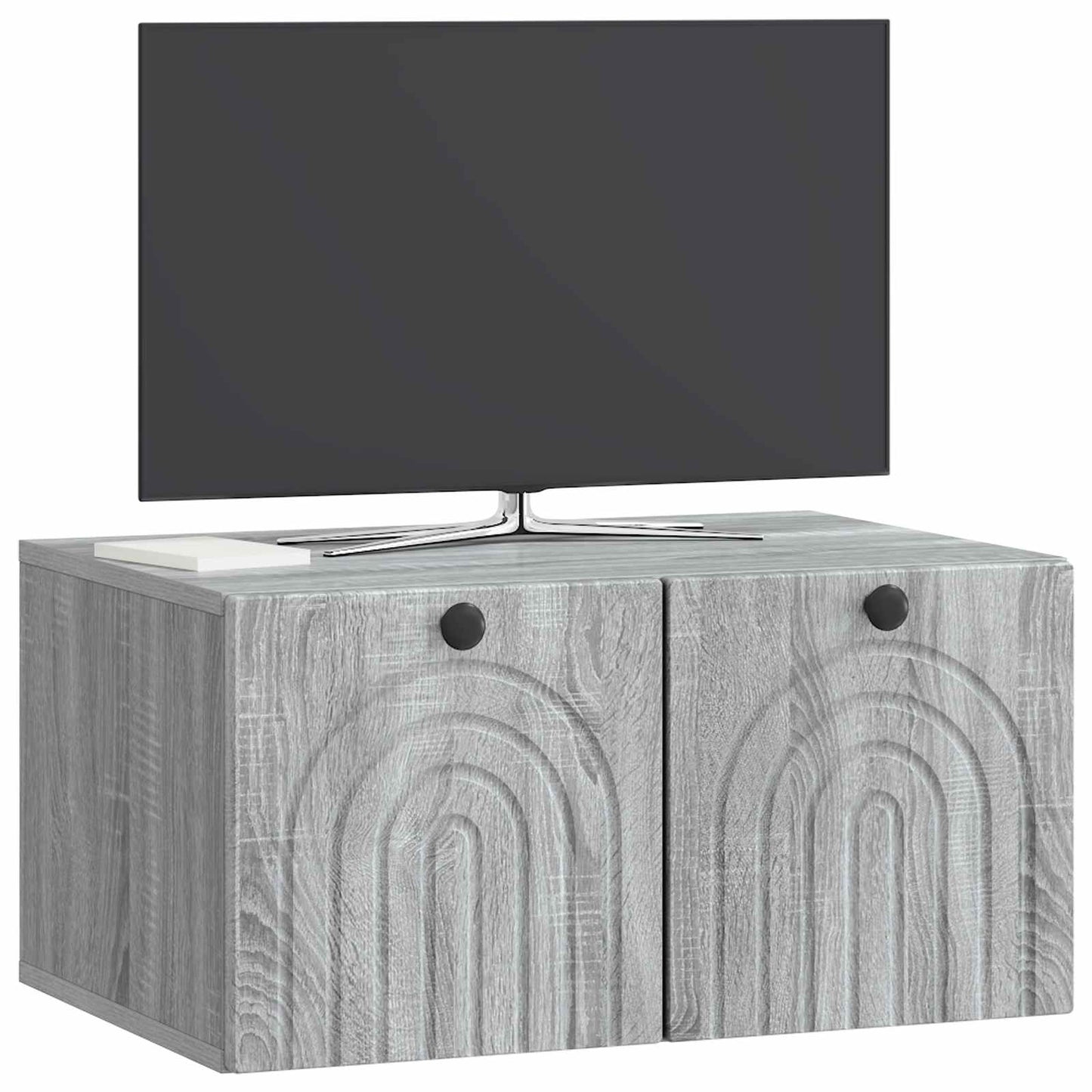 Væghængt TV-skab Vægmonteret Grå sonoma-eg 59,5 x 41 x 30 cm