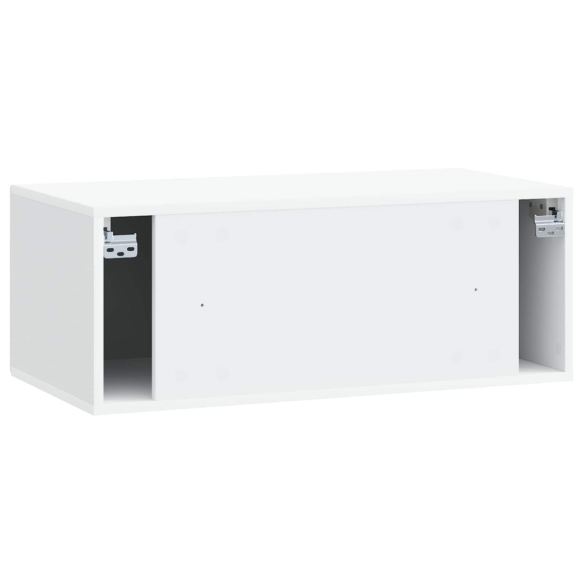 Væghængt TV-skab Hvid 78,5 x 41 x 30 cm Konstrueret træ