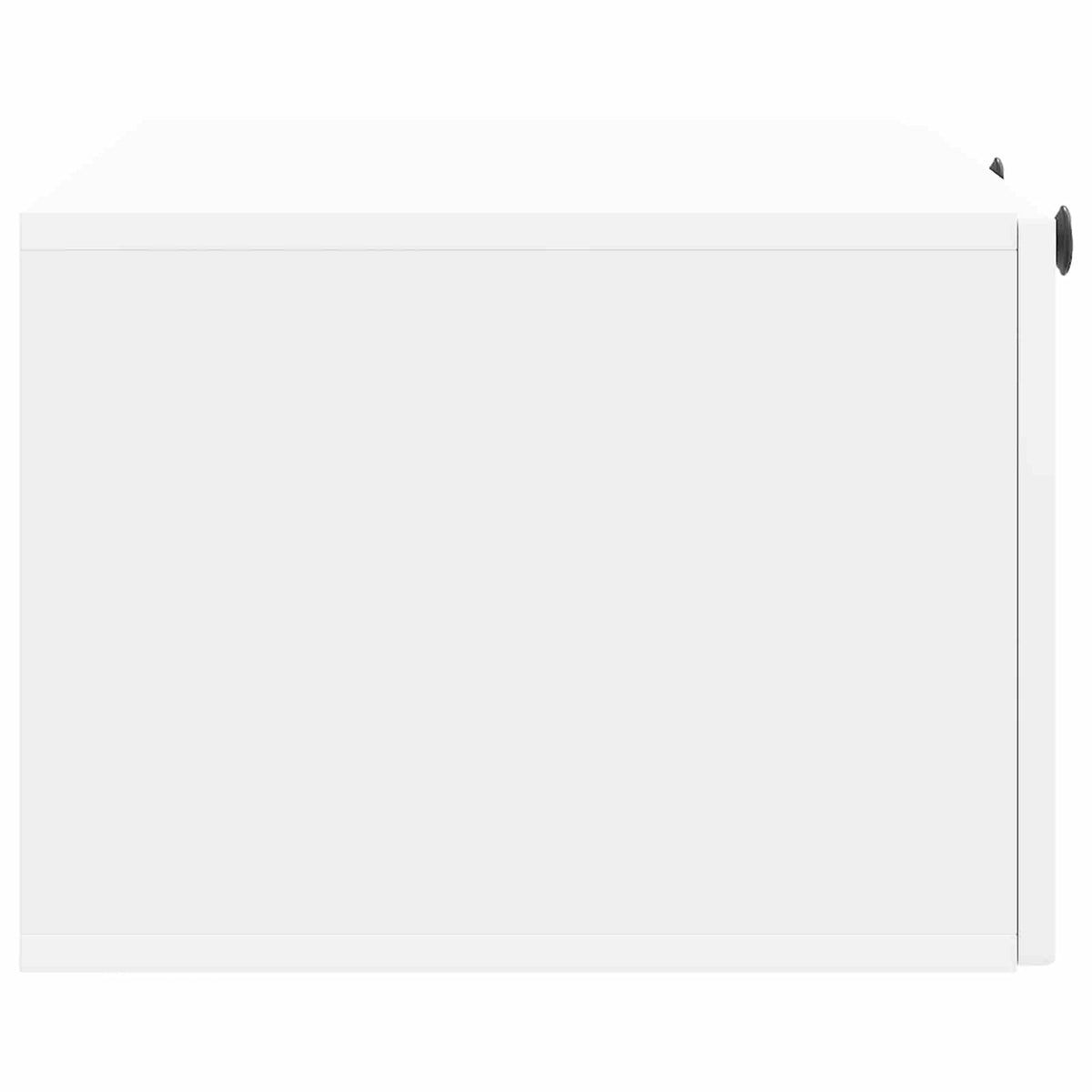 Væghængt TV-skab Hvid 78,5 x 41 x 30 cm Konstrueret træ