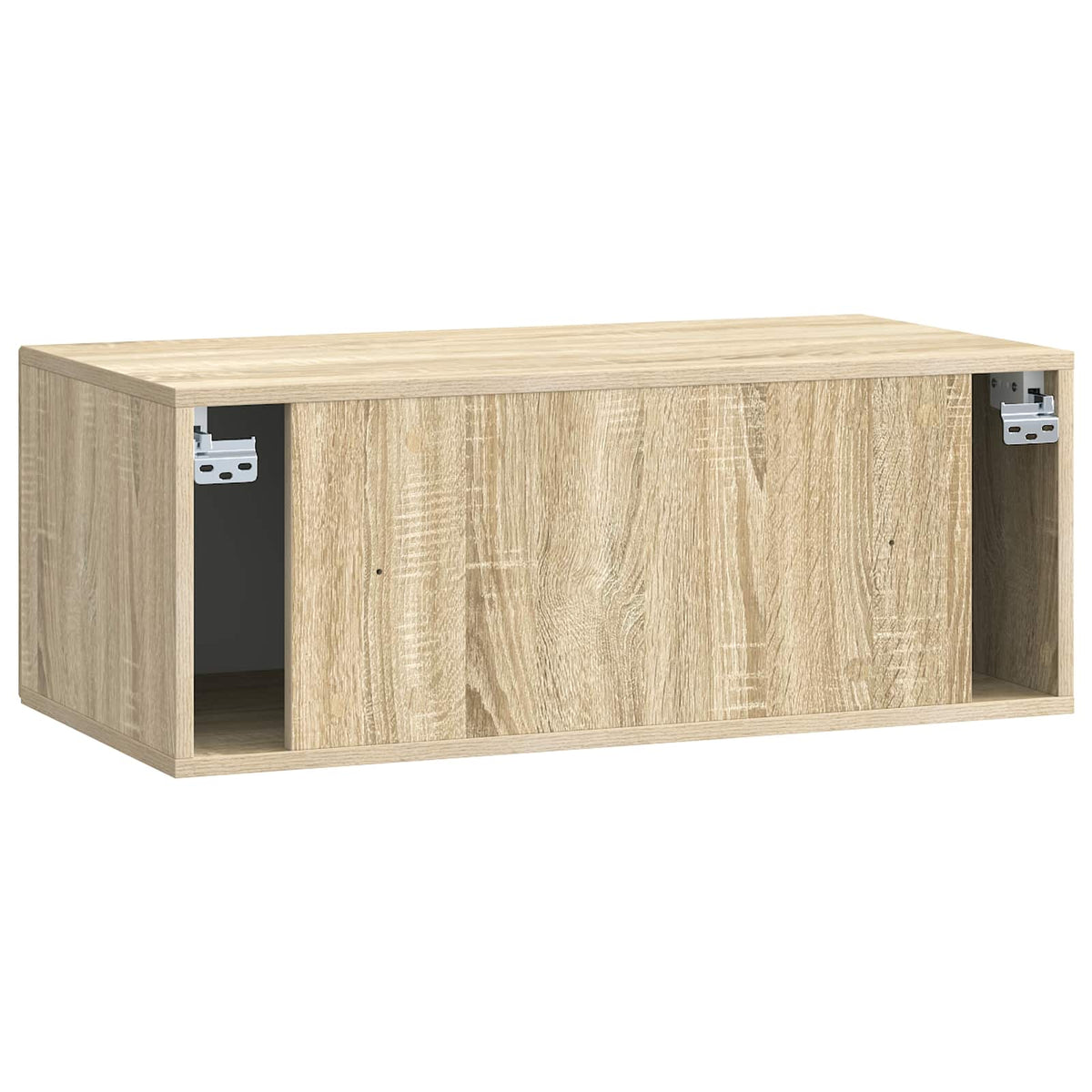 Væghængt TV-skab Sonoma-eg 78,5 x 41 x 30 cm Konstrueret træ