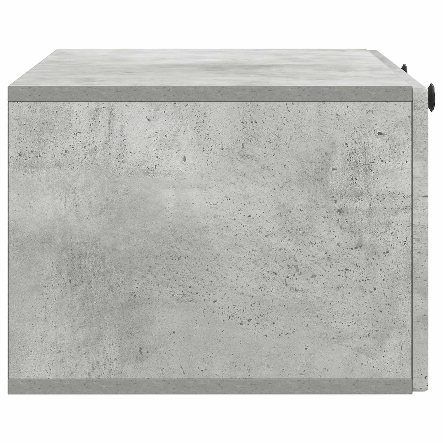 Væghængt TV-skab Betongrå 78,5 x 41 x 30 cm Konstrueret træ