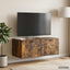 Væghængt TV-skab Røget eg 78,5 x 41 x 30 cm Konstrueret træ