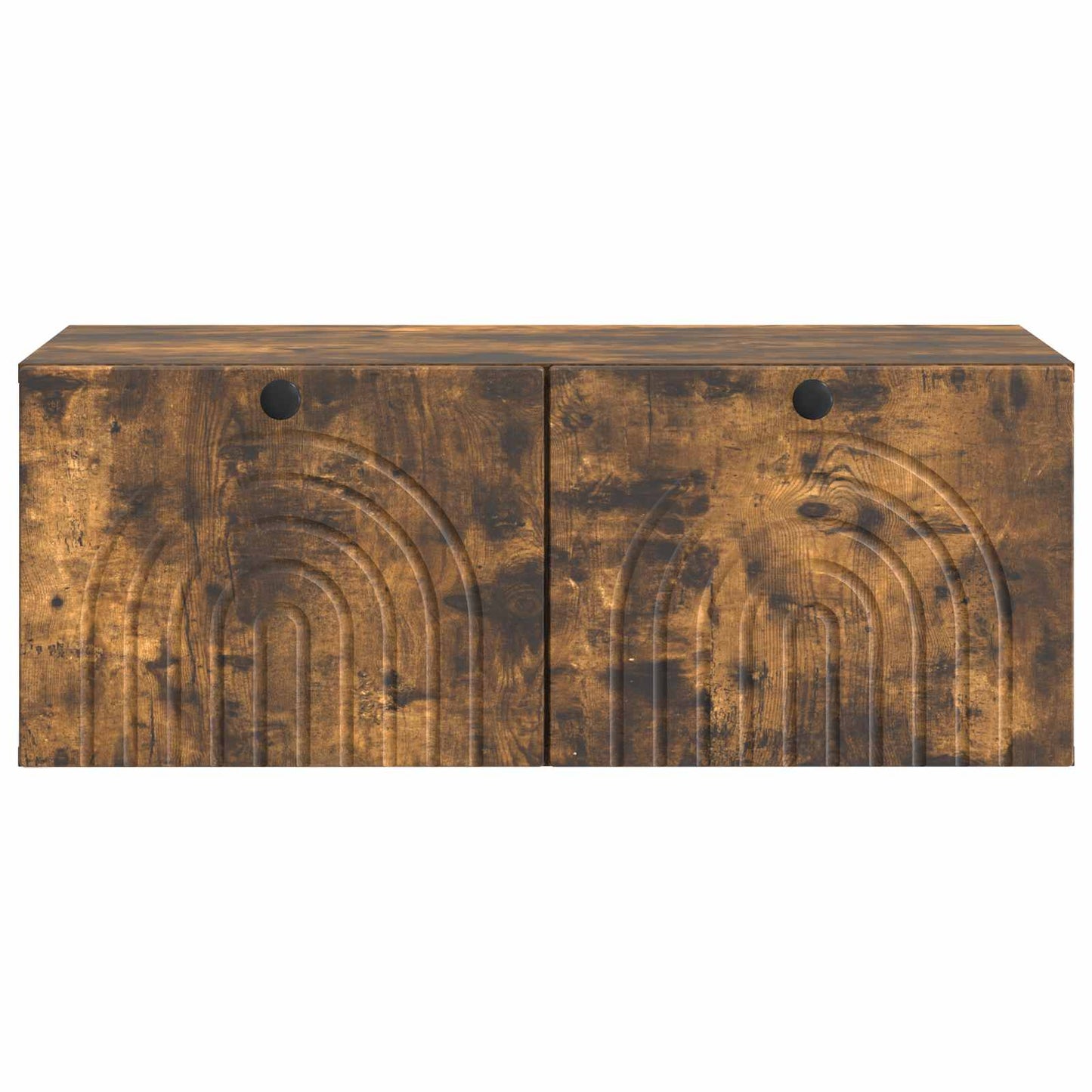 Væghængt TV-skab Røget eg 78,5 x 41 x 30 cm Konstrueret træ