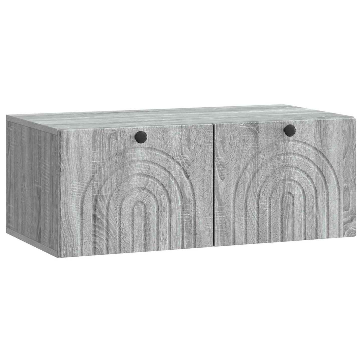 Væghængt TV-skab Vægmonteret Grå sonoma-eg 78,5 x 41 x 30 cm
