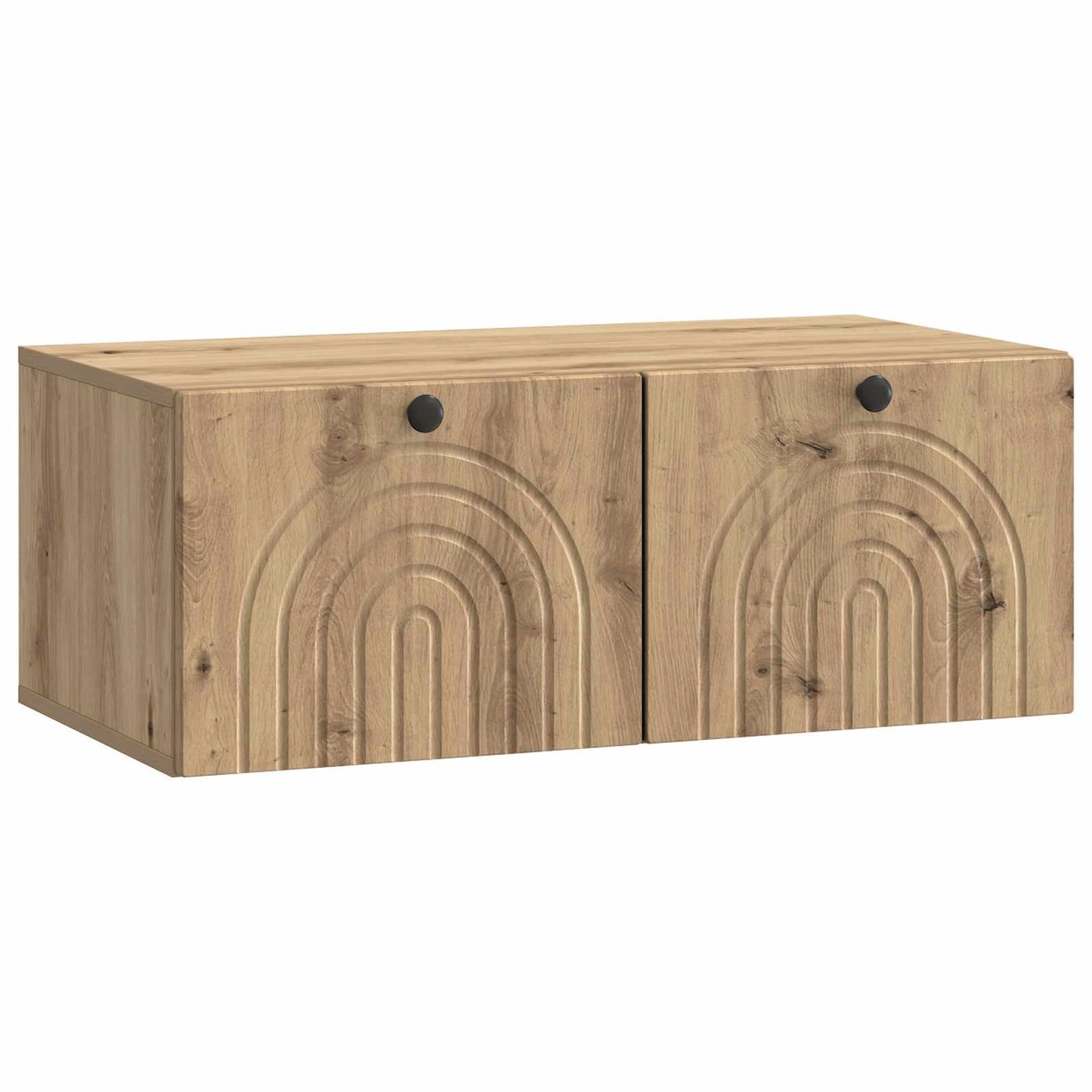 Væghængt TV-skab 78,5 x 41 x 30 cm Artisan-eg Konstrueret træ
