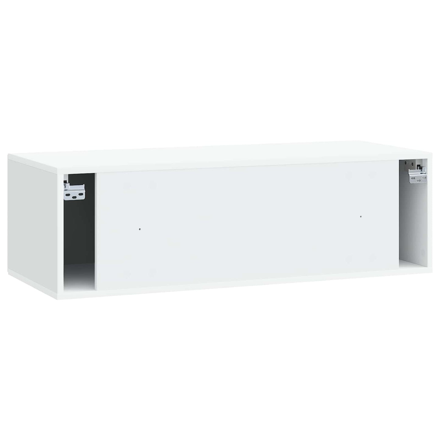 Væghængt TV-skab 99 x 41 x 30 cm Hvid Konstrueret træ