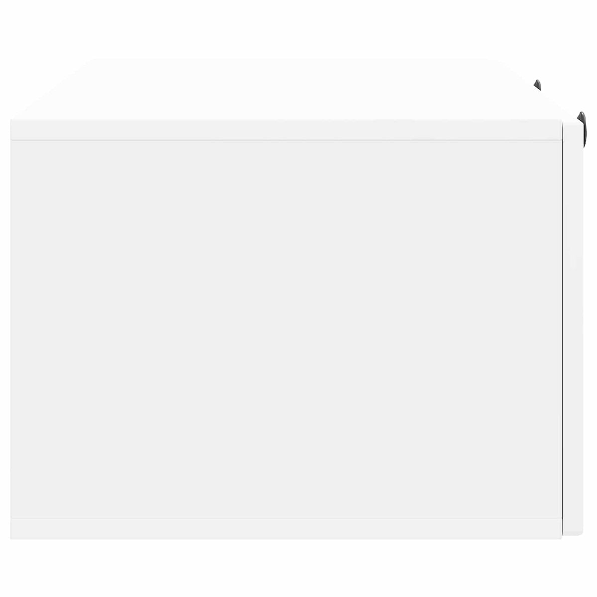 Væghængt TV-skab 99 x 41 x 30 cm Hvid Konstrueret træ