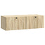 Væghængt TV-skab Sonoma-eg 98 x 41 x 30 cm Konstrueret træ