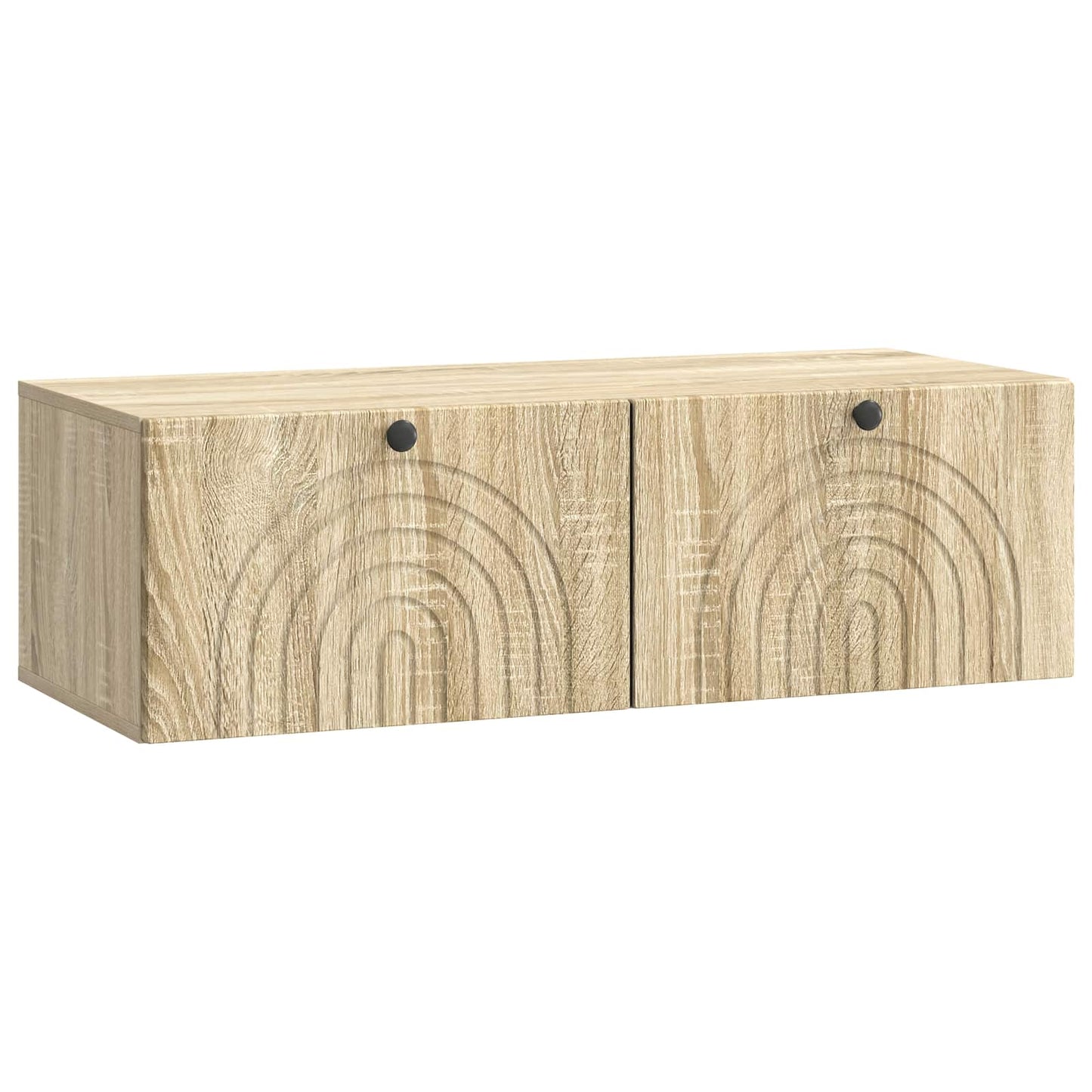 Væghængt TV-skab Sonoma-eg 98 x 41 x 30 cm Konstrueret træ