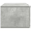 Væghængt TV-skab Betongrå 99 x 41 x 30 cm Konstrueret træ