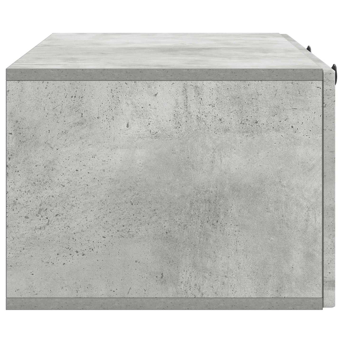 Væghængt TV-skab Betongrå 99 x 41 x 30 cm Konstrueret træ