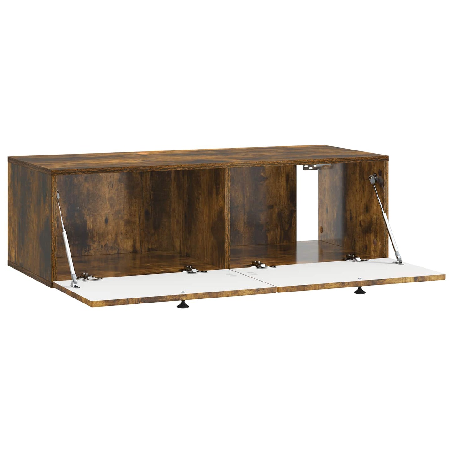 Væghængt TV-skab Røget eg 99 x 41 x 30 cm Konstrueret træ