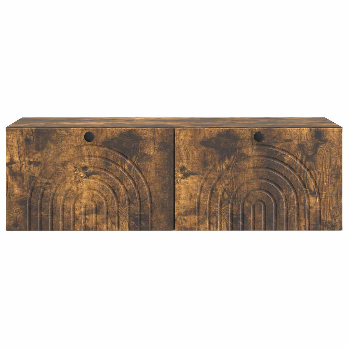 Væghængt TV-skab Røget eg 99 x 41 x 30 cm Konstrueret træ