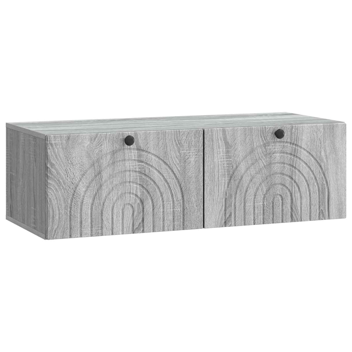 Væghængt TV-skab Grå sonoma-eg 99 x 41 x 30 cm Konstrueret træ