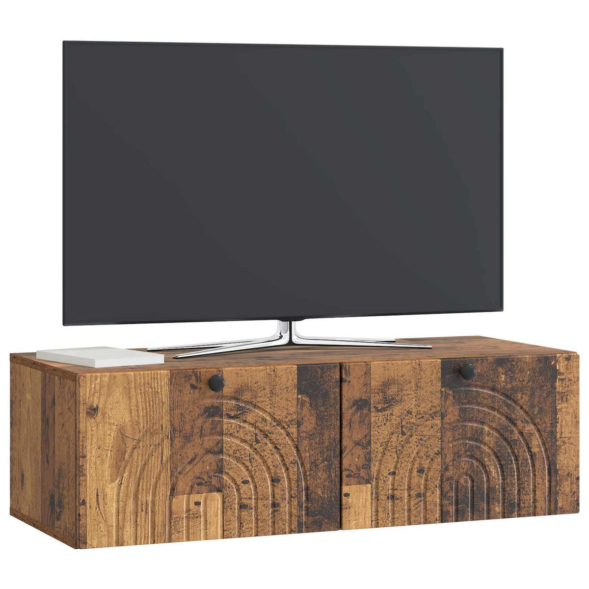 Væghængt TV-skab Gammelt træ 99 x 41 x 30 cm Konstrueret træ
