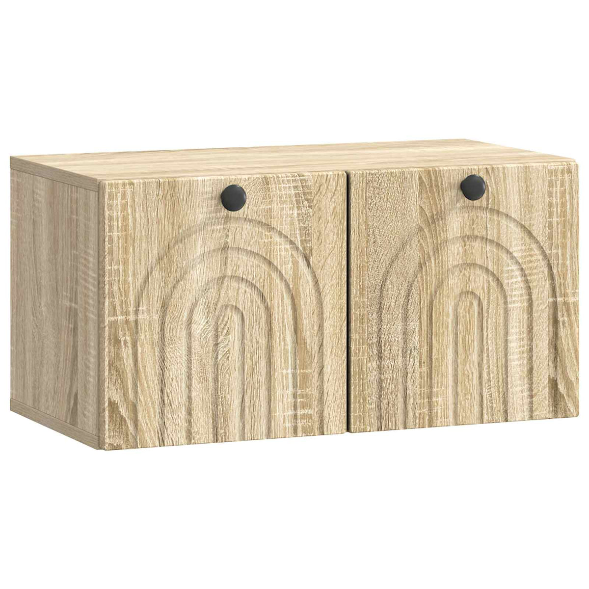 Væghængt TV-skab Sonoma-eg 59,5 x 31 x 30 cm Konstrueret træ