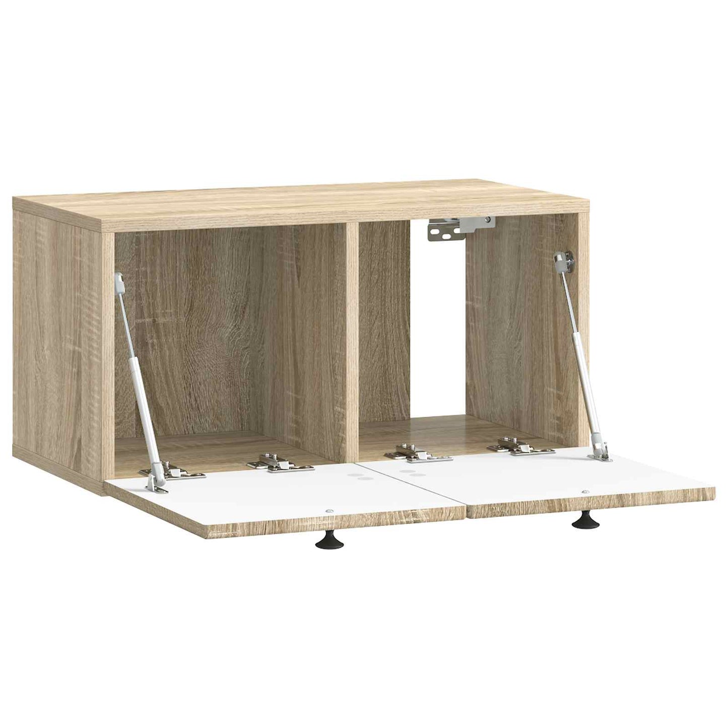 Væghængt TV-skab Sonoma-eg 59,5 x 31 x 30 cm Konstrueret træ