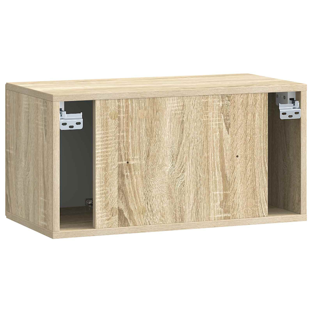 Væghængt TV-skab Sonoma-eg 59,5 x 31 x 30 cm Konstrueret træ
