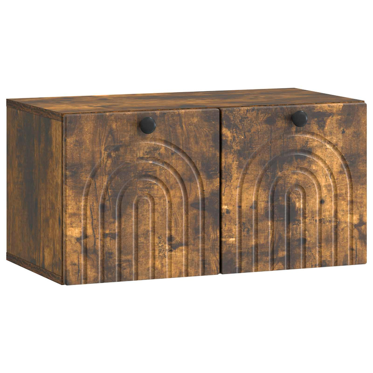 Væghængt TV-skab Røget eg 59,5 x 31 x 30 cm Konstrueret træ