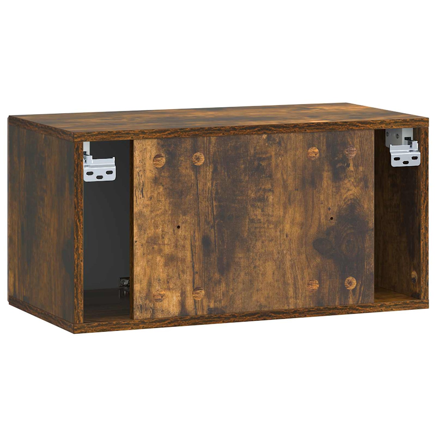 Væghængt TV-skab Røget eg 59,5 x 31 x 30 cm Konstrueret træ