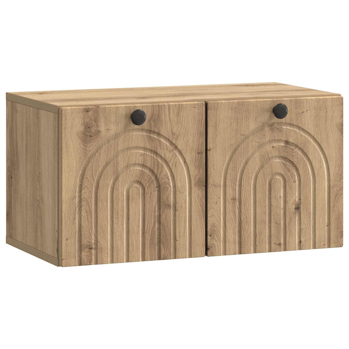Væghængt TV-skab 59,5 x 31 x 30 cm Artisan-eg Konstrueret træ