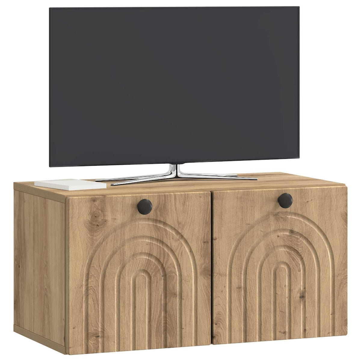 Væghængt TV-skab 59,5 x 31 x 30 cm Artisan-eg Konstrueret træ