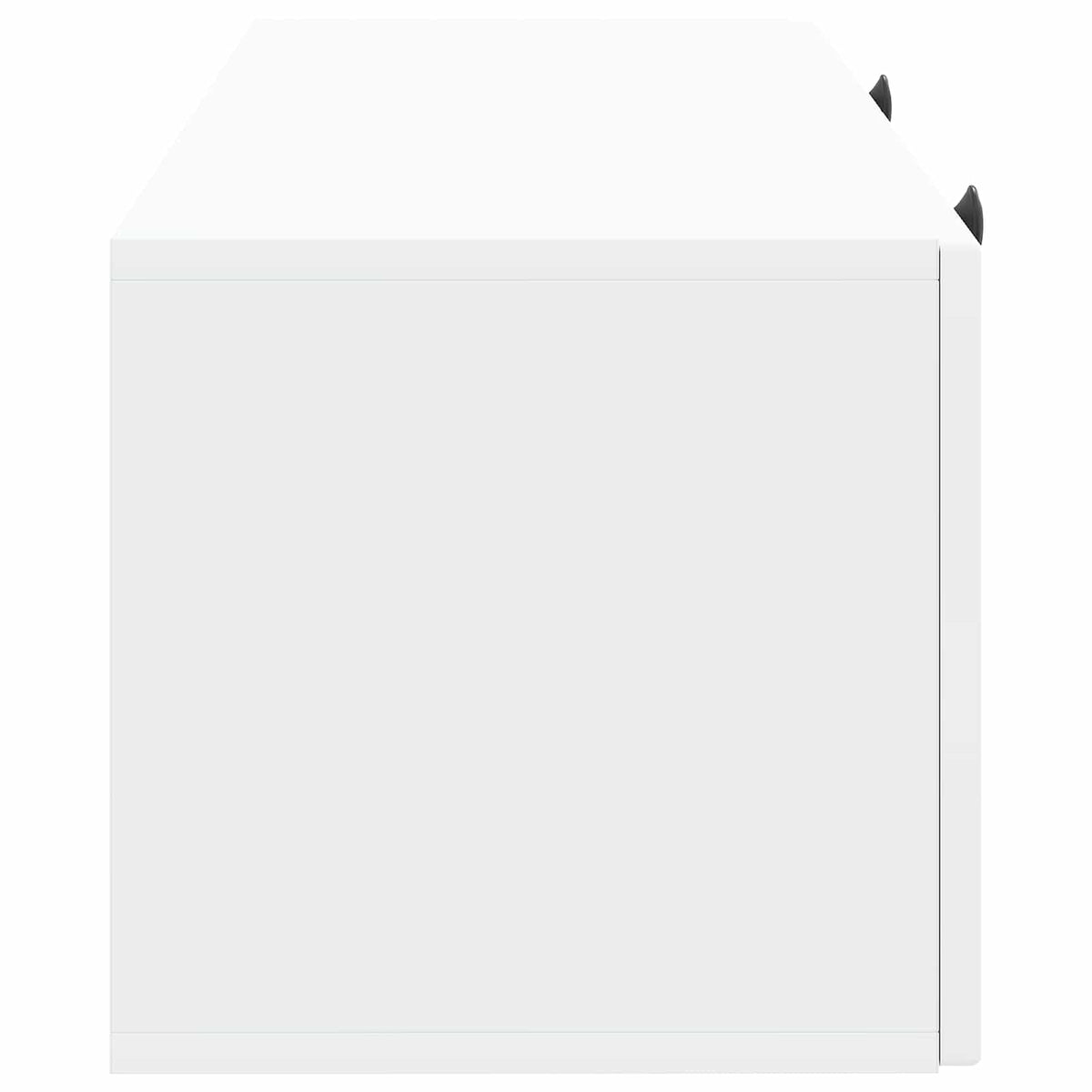 Væghængt TV-skab Hvid 78,5 x 31 x 30 cm Konstrueret træ