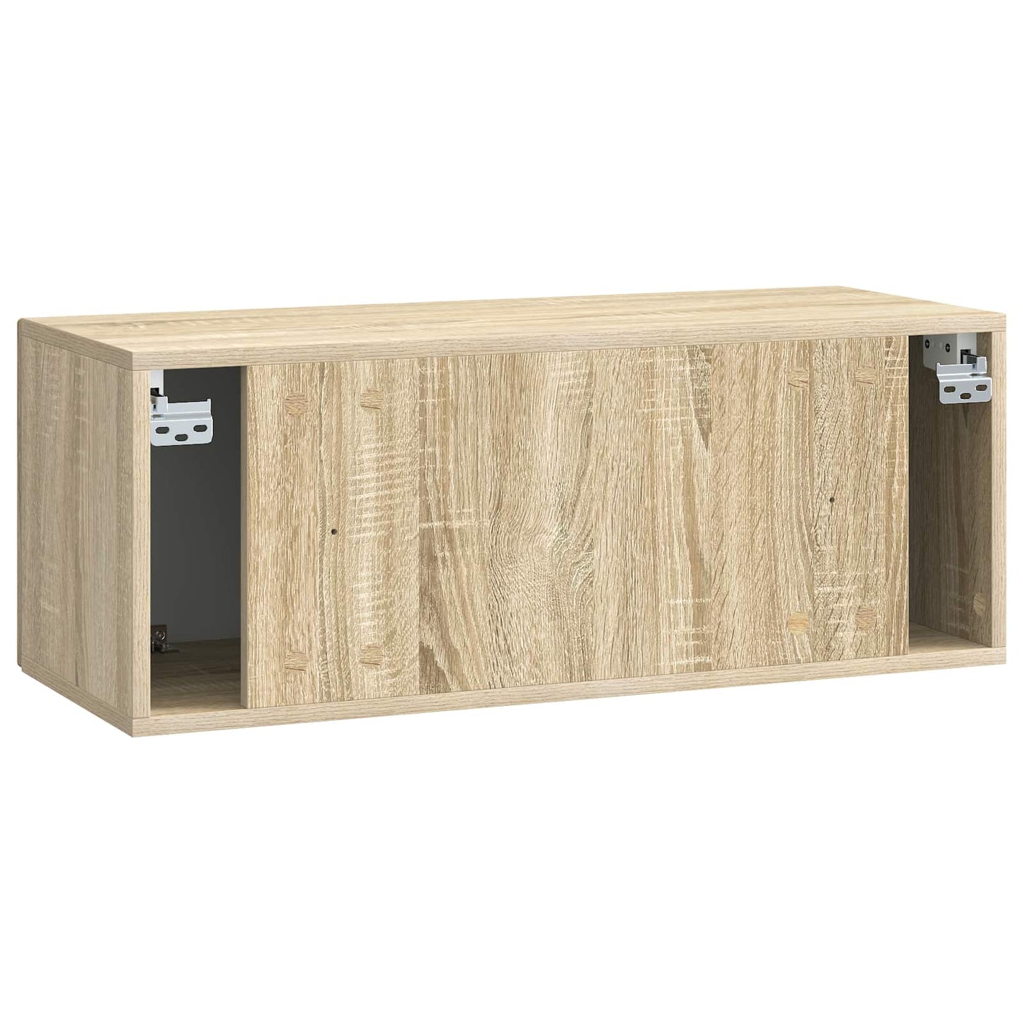Væghængt TV-skab Sonoma-eg 78,5 x 31 x 30 cm Konstrueret træ