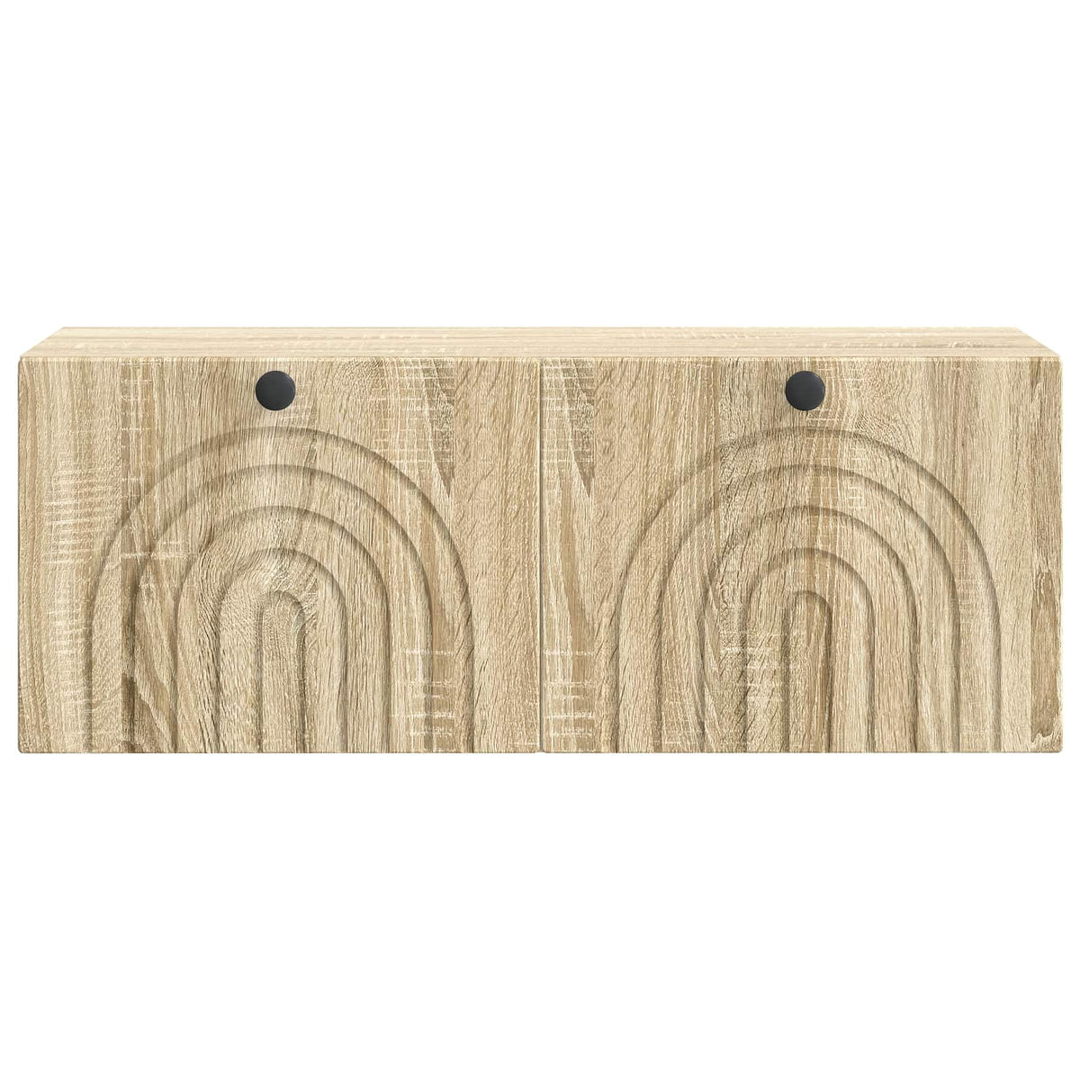 Væghængt TV-skab Sonoma-eg 78,5 x 31 x 30 cm Konstrueret træ