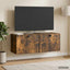 Væghængt TV-skab Røget eg 78,5 x 31 x 30 cm Konstrueret træ