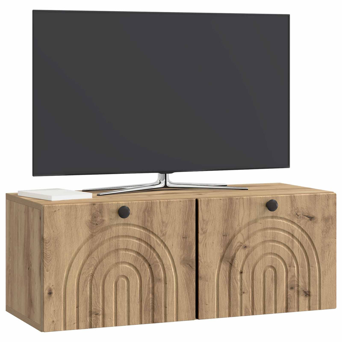 Væghængt TV-skab 78,5 x 31 x 30 cm Artisan-eg Konstrueret træ