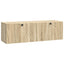 Væghængt TV-skab Sonoma-eg 98 x 31 x 30 cm Konstrueret træ